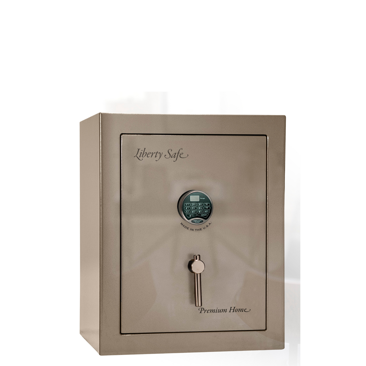 Premium Home Series | Level 7 Security | 2 Hour Fire Protection | 08 | Dimensions: 30&quot;(H) x 24&quot;(W) x 20.25&quot;(D) | Champagne Gloss - Closed Door