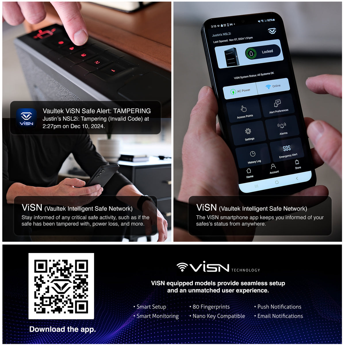 VAULTEK | ViSN Biometric Slider