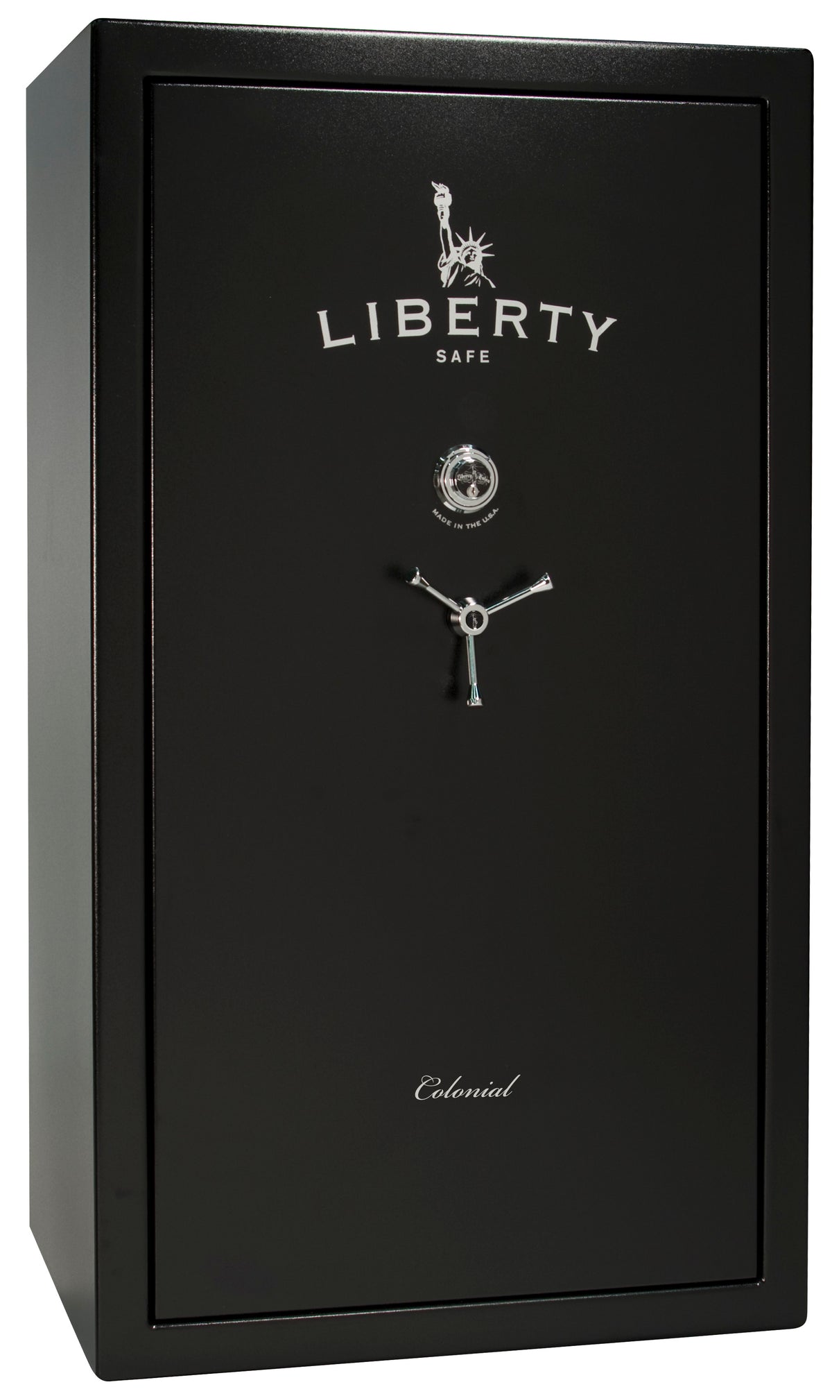 Colonial 50 Black Textured | Level 4 Security | 75 Minute Fire Protection