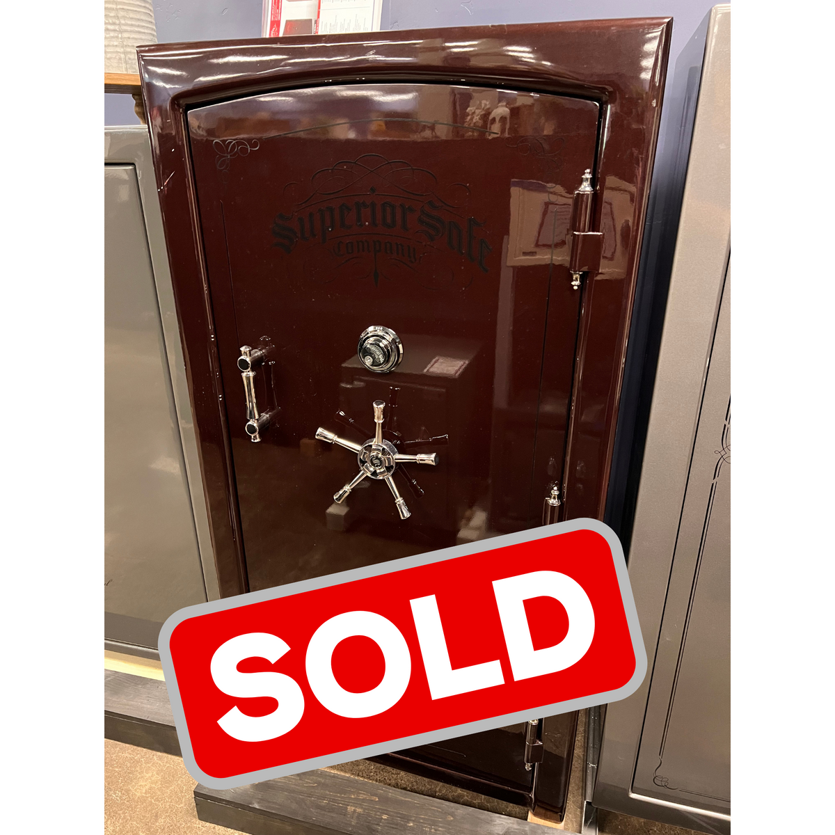 Superior Safe | Master 40 Midnight Cherry | Scratch n Dent Deal