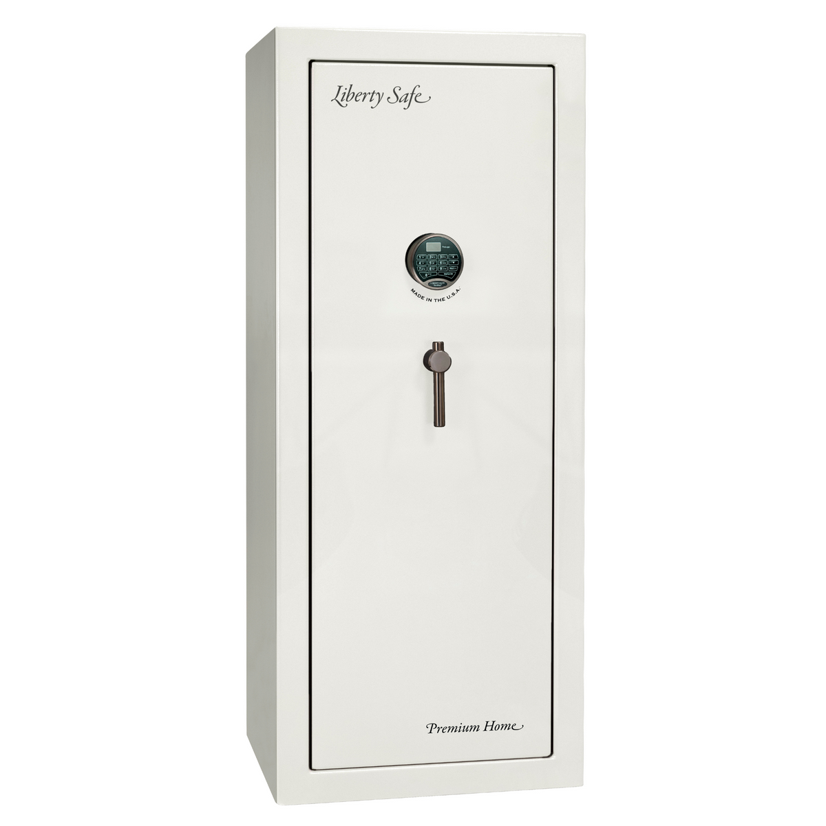 Premium Home Series | Level 7 Security | 2 Hour Fire Protection | 17 | Dimensions: 59.25&quot;(H) x 24&quot;(W) x 20.25&quot;(D) | White Marble - Closed Door