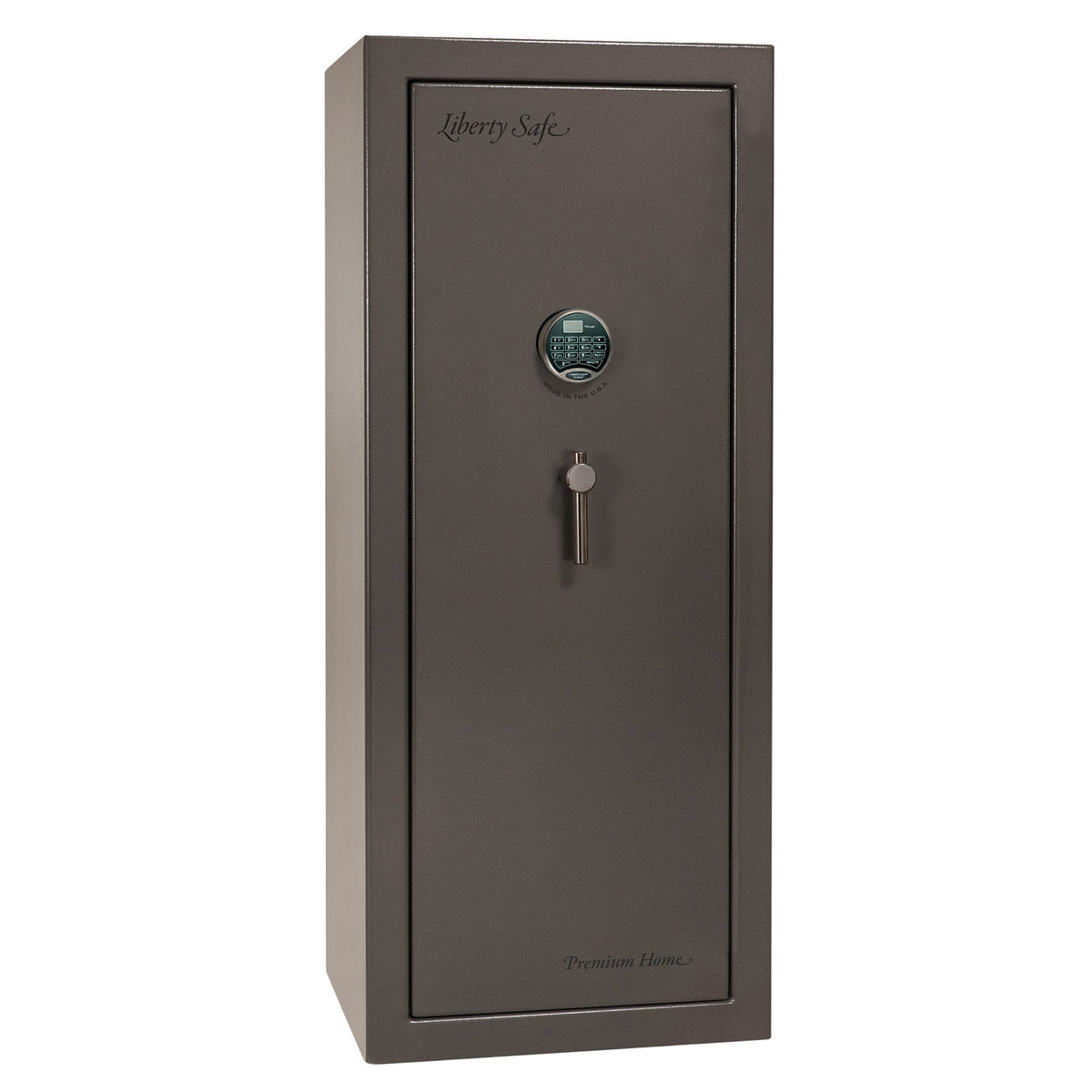 Premium Home Series | Level 7 Security | 2 Hour Fire Protection | 17 | Dimensions: 59.25&quot;(H) x 24&quot;(W) x 20.25&quot;(D) | Gray Marble - Closed Door